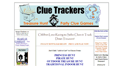 Desktop Screenshot of cluetrackers.com
